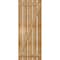Ekena Millwork Spaced Board-n-Batten Shutters w/Z-Bar, Rough Sawn Western Red Cedar, 28 7/8W x 74H, PR RBS06Z29X074RWR - alternate 2